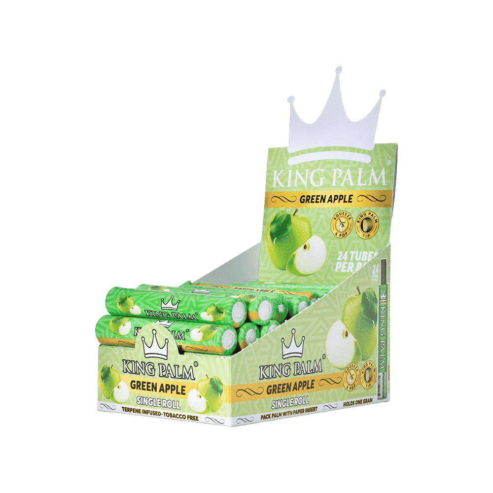 1 Mini Roll - Green Apple - Display Box - 24 Units Per Display - Image 2