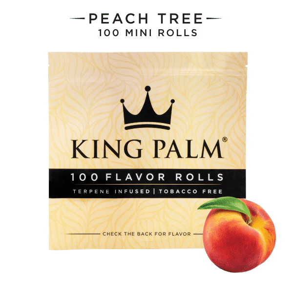 100 Mini Rolls - Peach Tree