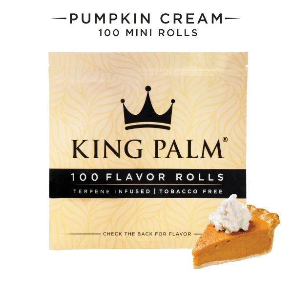 100 Mini Rolls - Pumpkin Cream