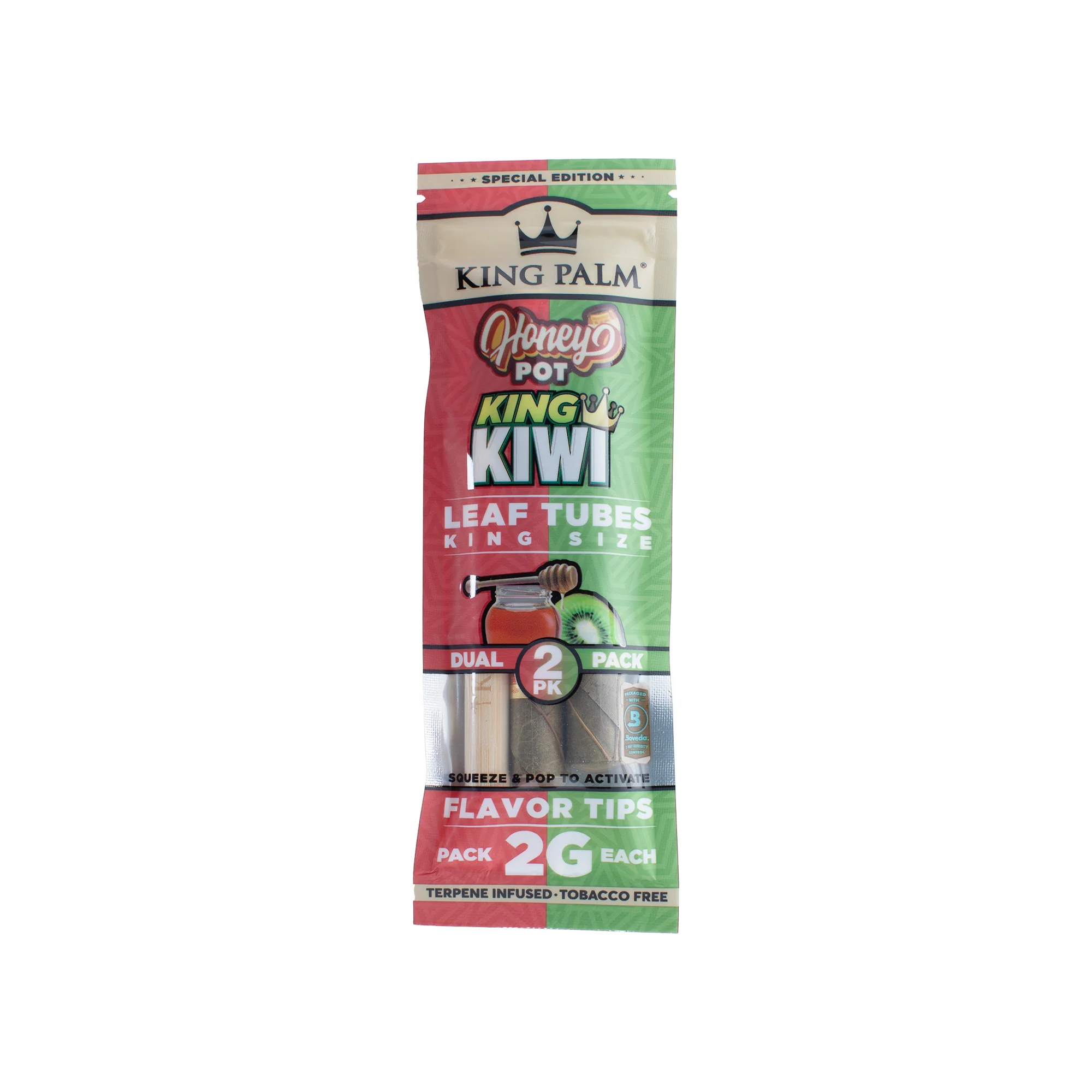 2 King Rolls – Honey &amp; Kiwi - Dual Pack