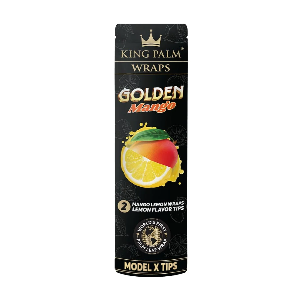 2 Palm Wraps - Golden Mango - Display - 15 Units Per Display - Image 4