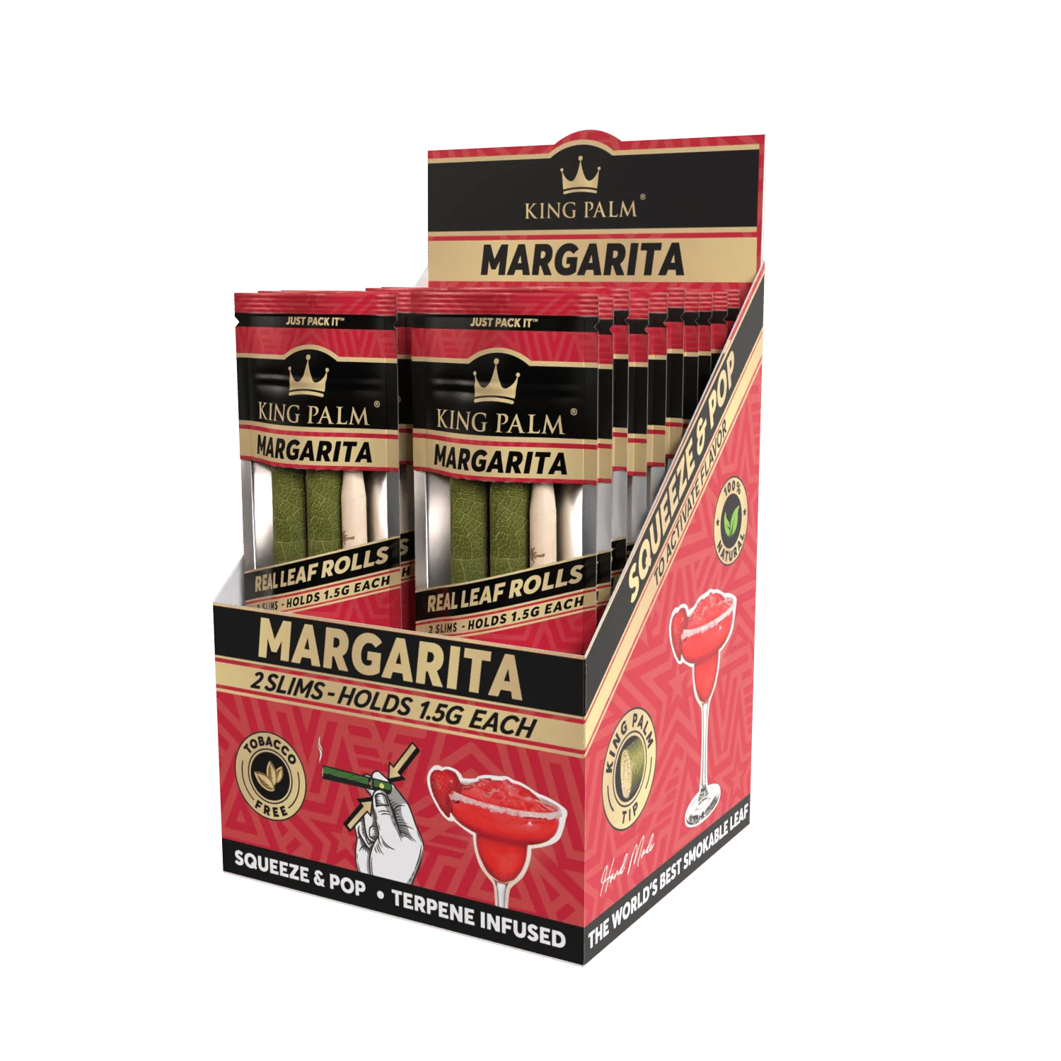 2 Slim Rolls – Margarita – Display Box – 20 Units Per Display - Image 3