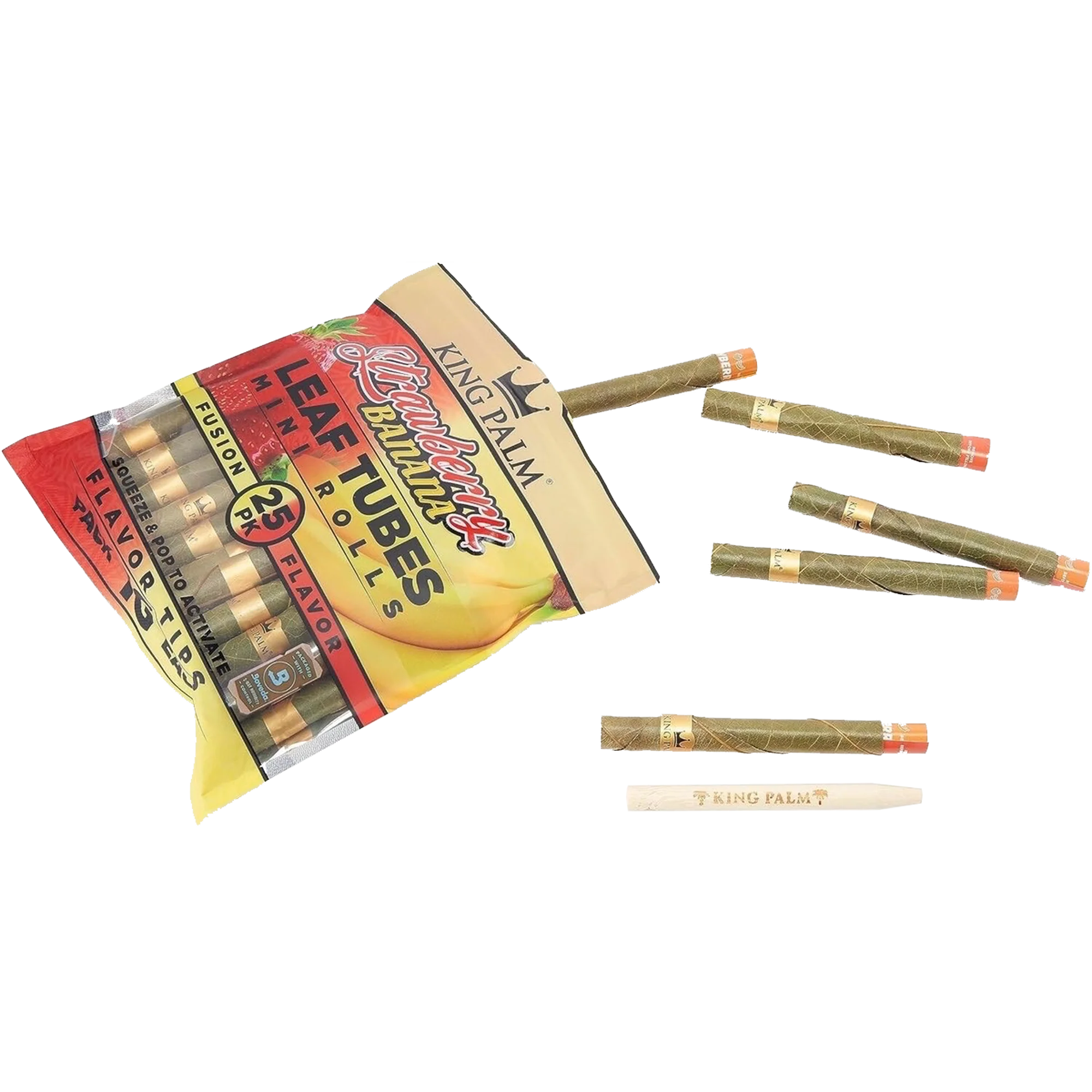 25 Mini Rolls - Strawberry Banana - Image 3