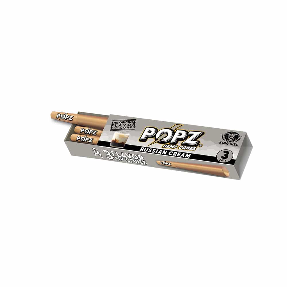 3 Hemp King Size Cones | 12 Count Display | 36 Cones Total - Image 2