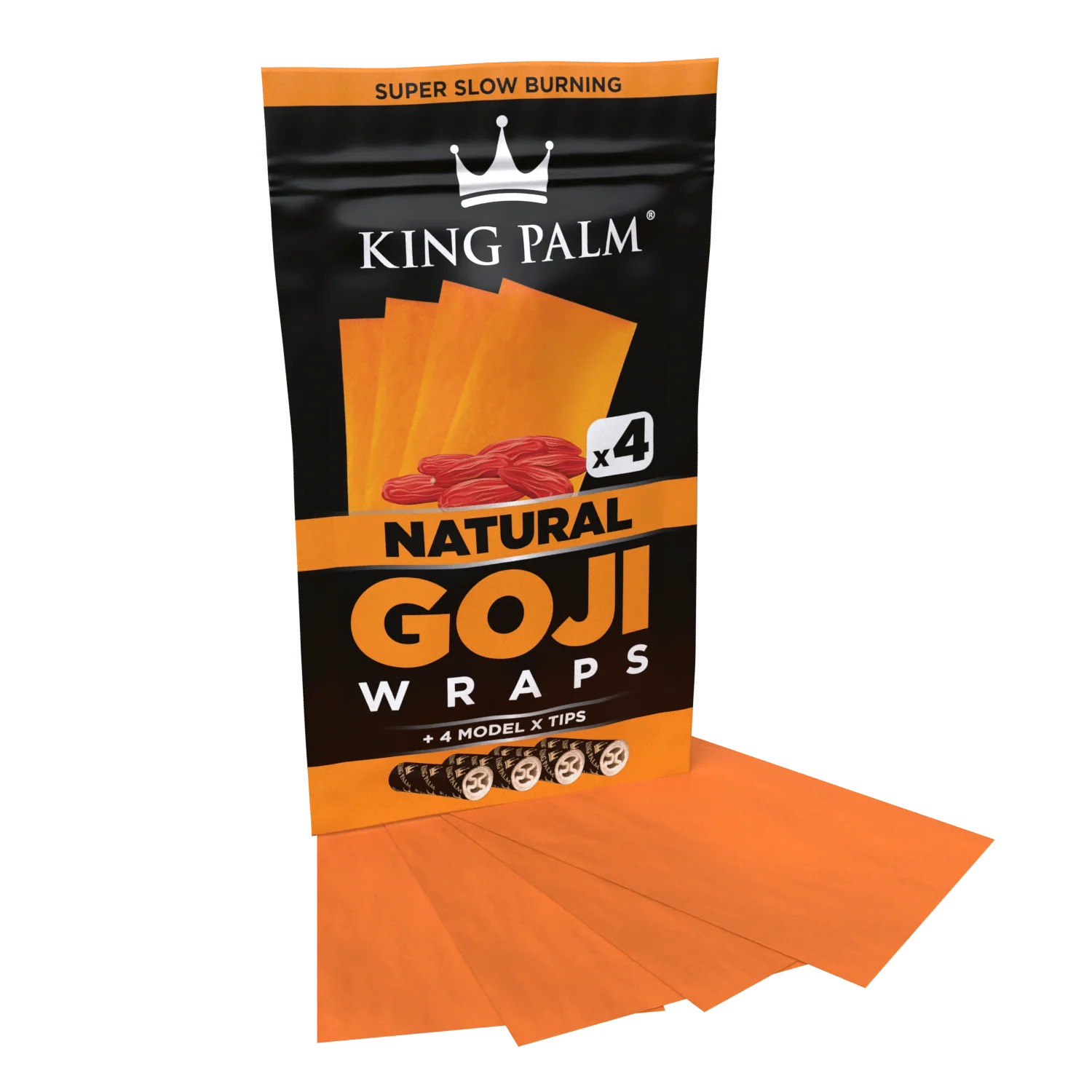 4 Goji Wraps w/ Model X Tips - Natural - Image 4