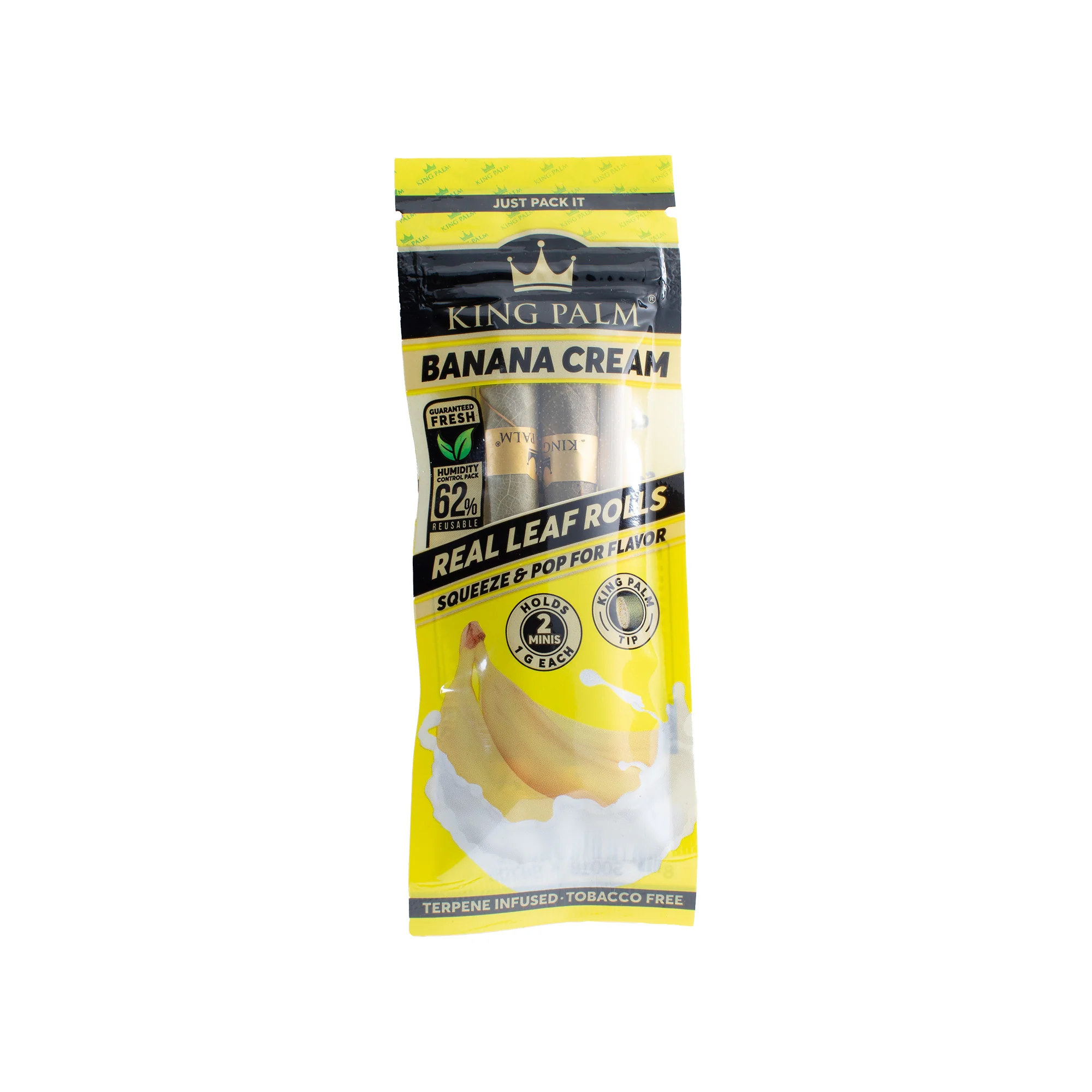 2 Mini Rolls - Banana Cream - Display Box - 20 Units Per Display - Image 4