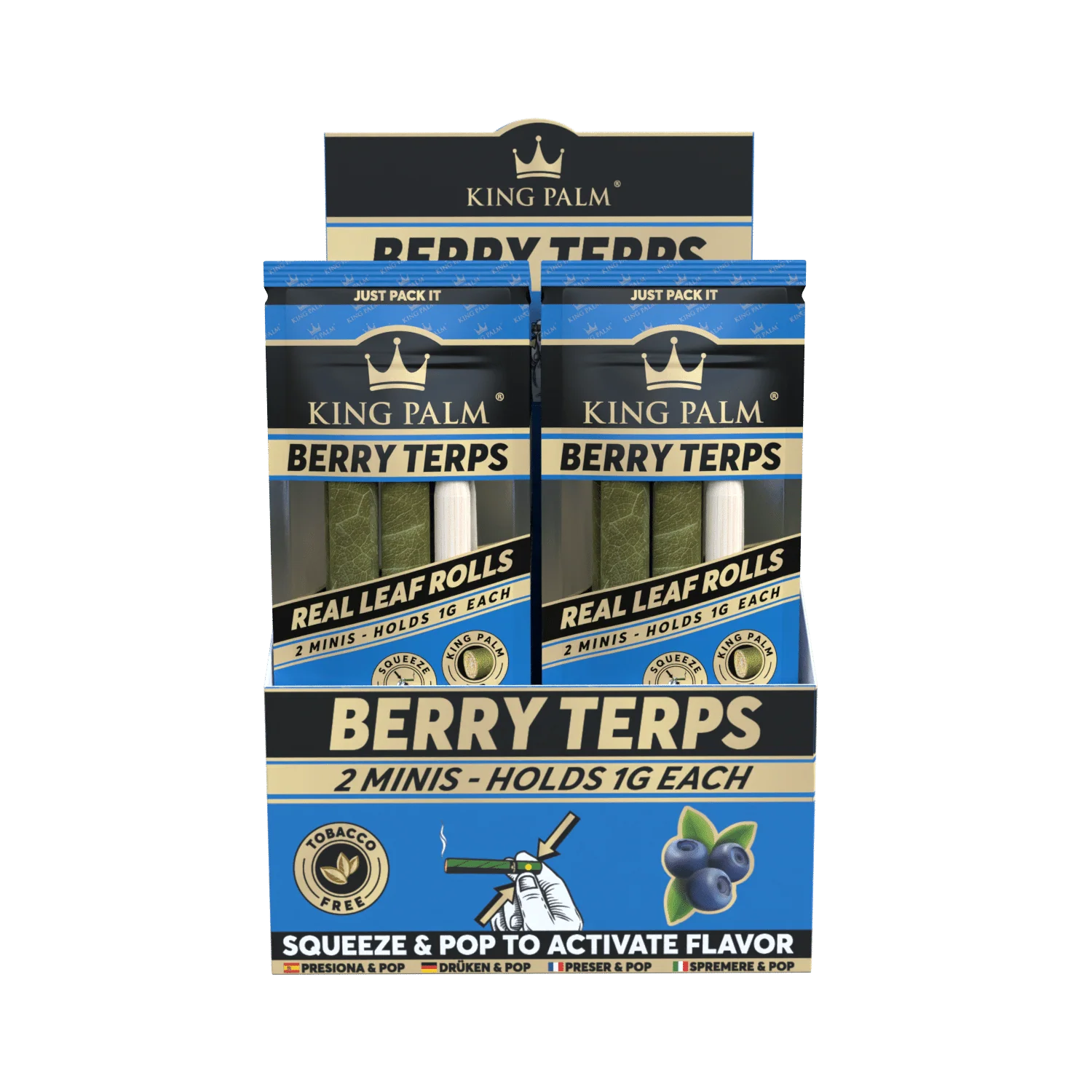 2 Mini Rolls - Berry Terps - Display Box - 20 Units Per Display - Image 3