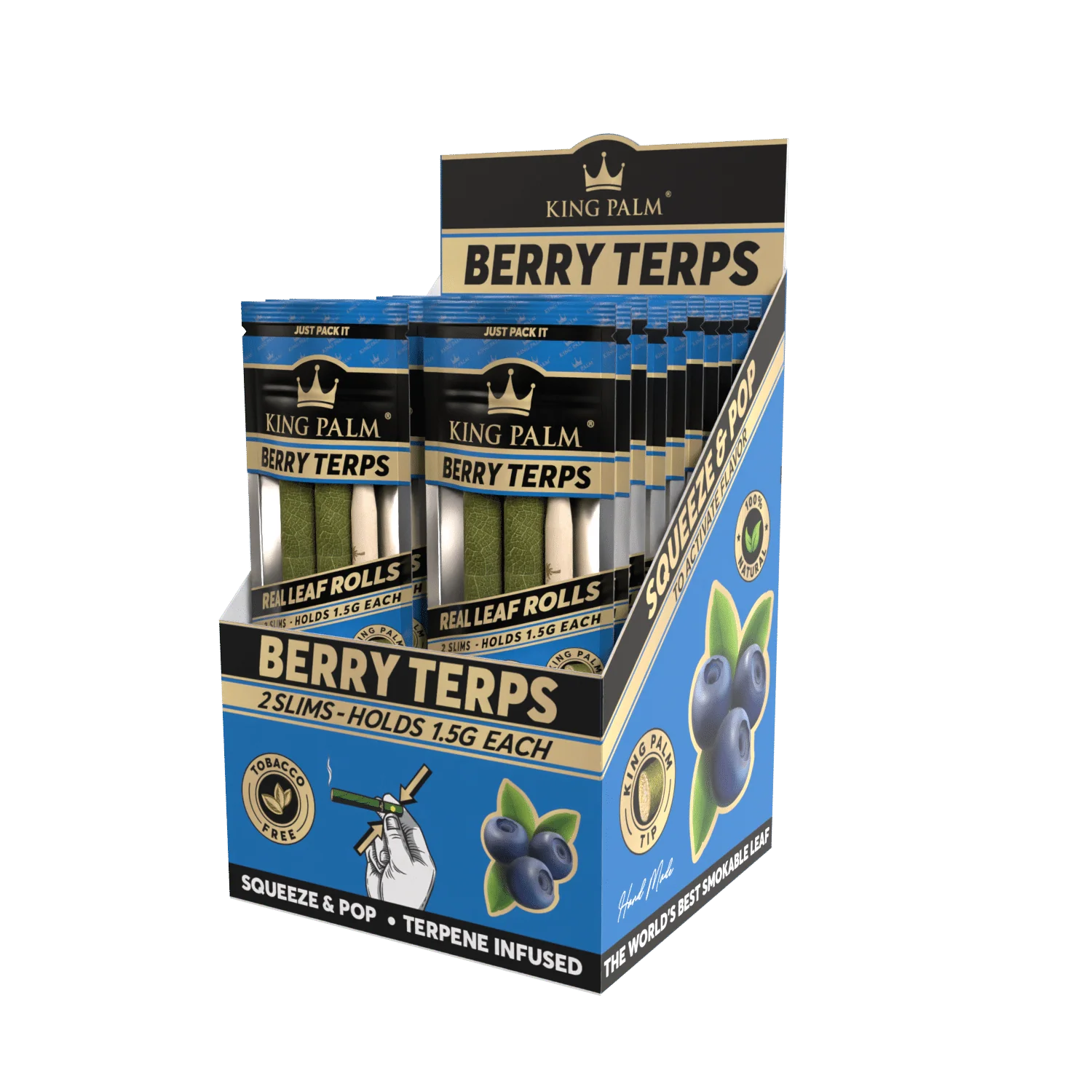 2 Slim Rolls - Berry Terps - Display Box - 20 Units Per Display - Image 2
