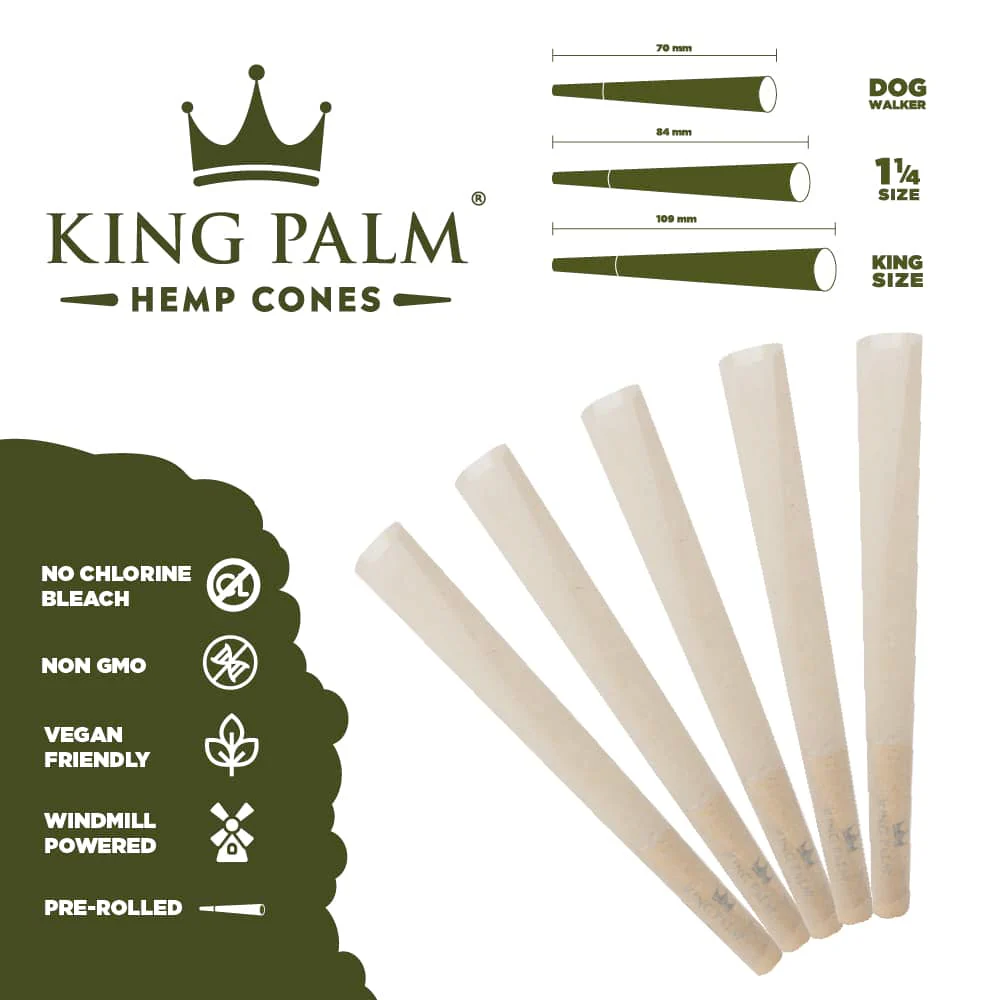Bulk Pre-Rolled Cones – 1 1/4th Size - 50 ct - Display - Image 5