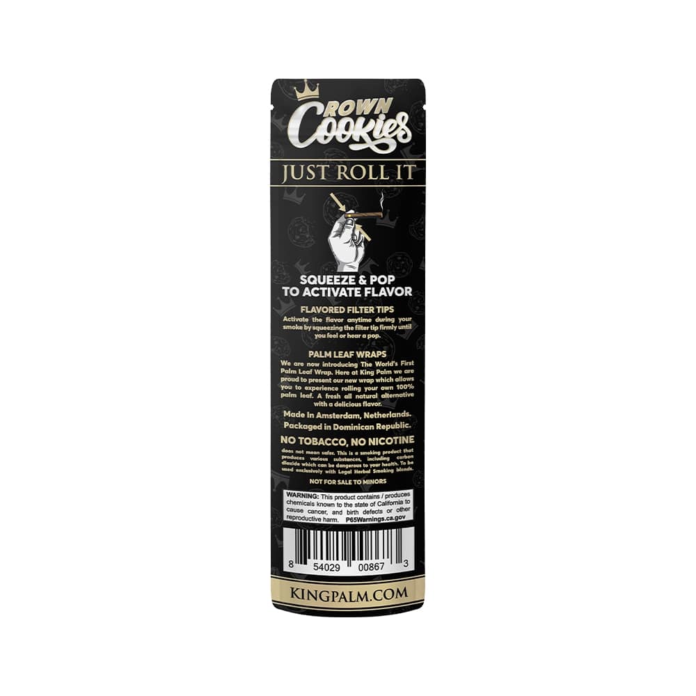 2 Palm Wraps - Crown Cookies - Display Box - 15 Units Per Display - Image 5
