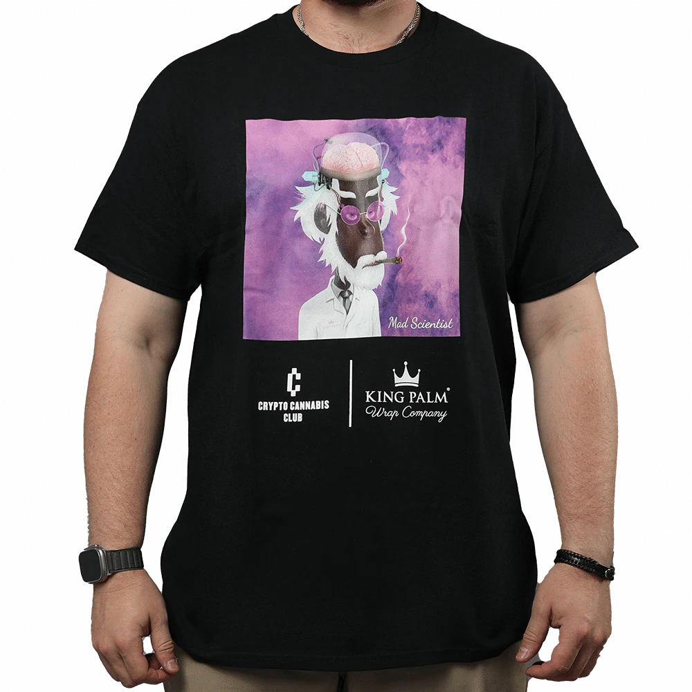 Crypto Cannabis Club x Mad Scientist Toker Tee