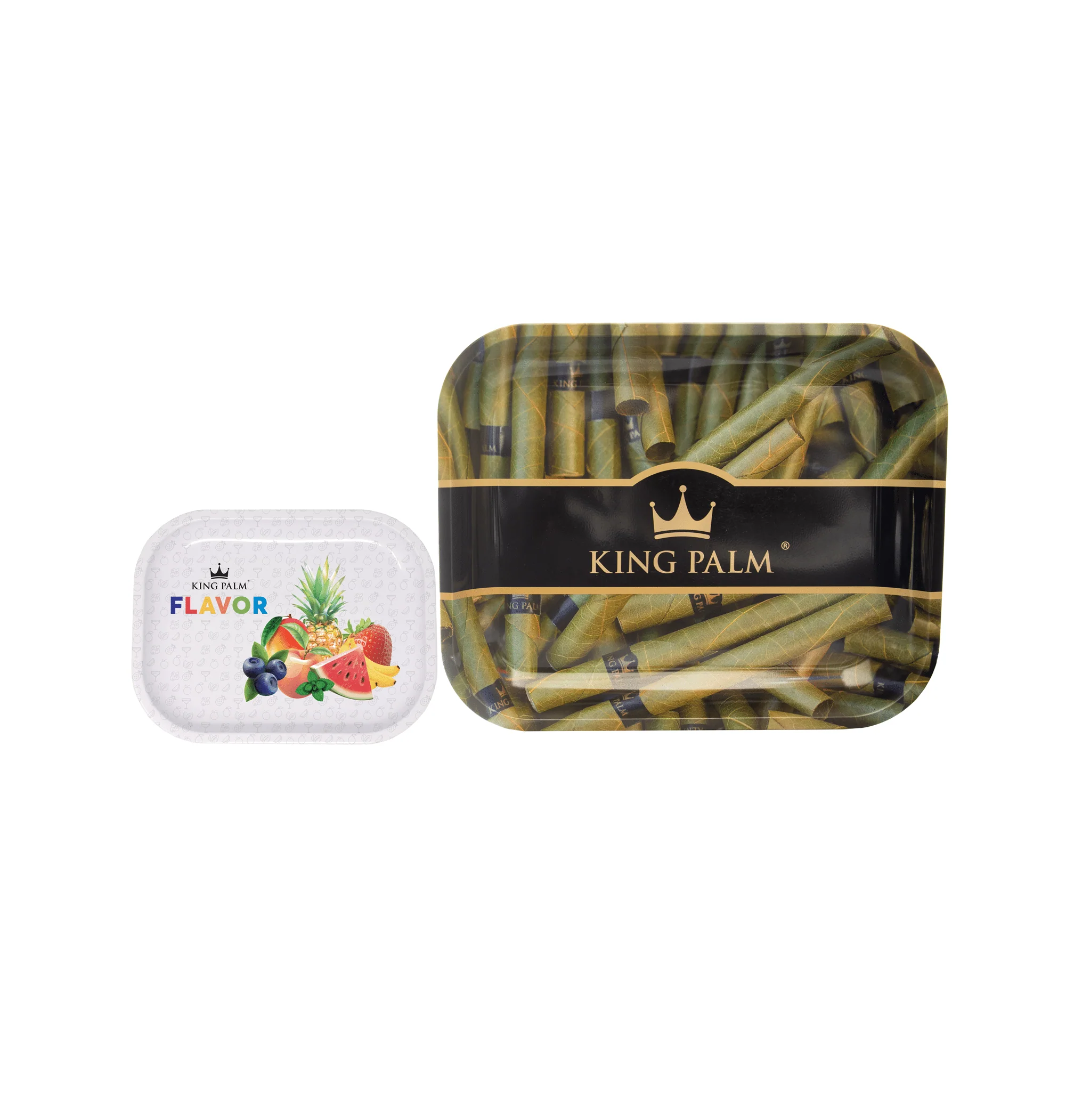 Metal Rolling Tray - Flavor - Small (7 x 5.5in) - Image 2
