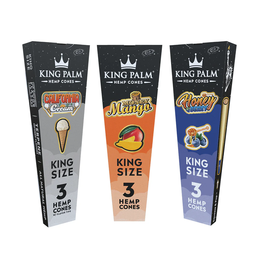 3 Hemp Cones - King Size - Image 19