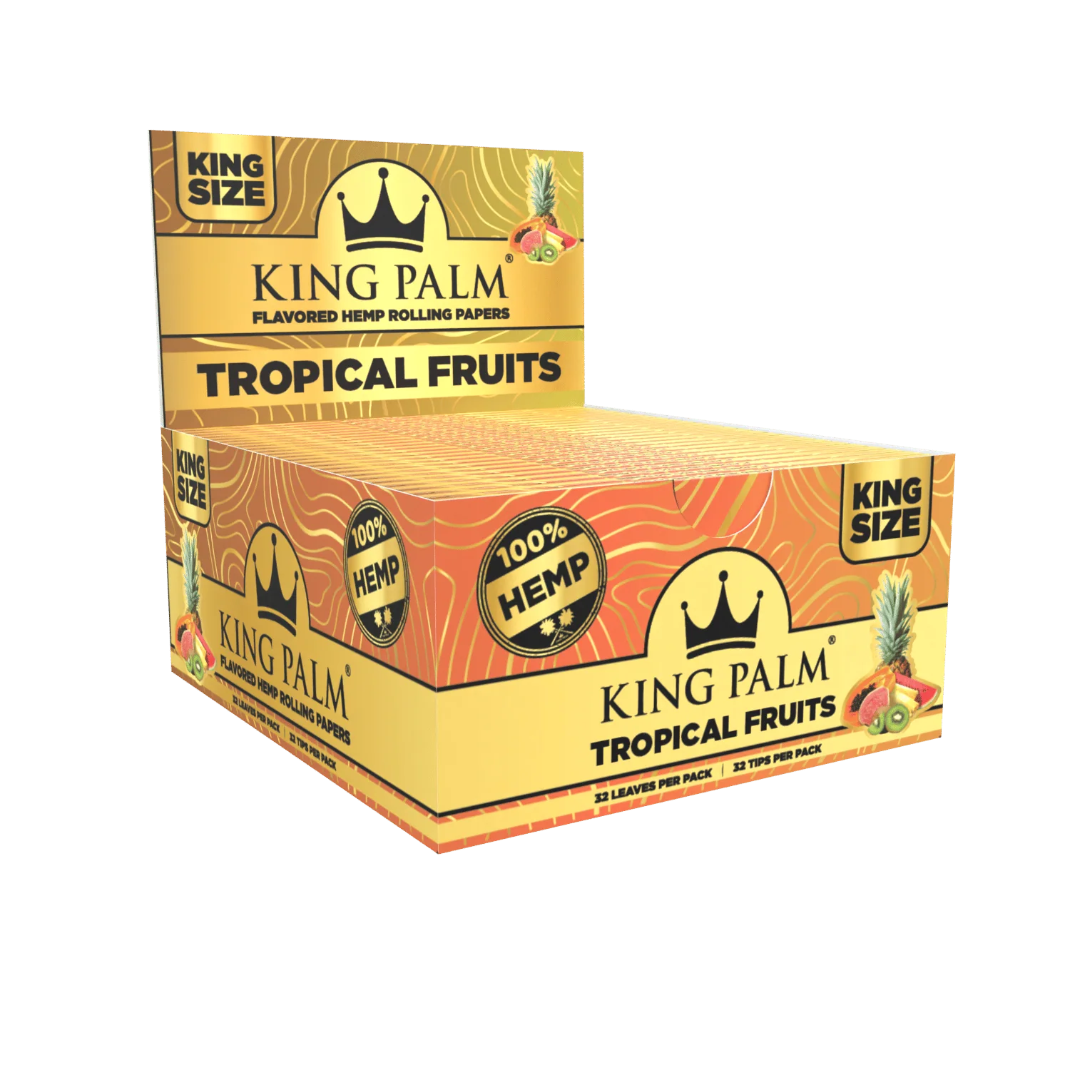 Flavored Hemp Rolling Papers - King Size - Display Box - 22 Booklets Per Display - Image 4