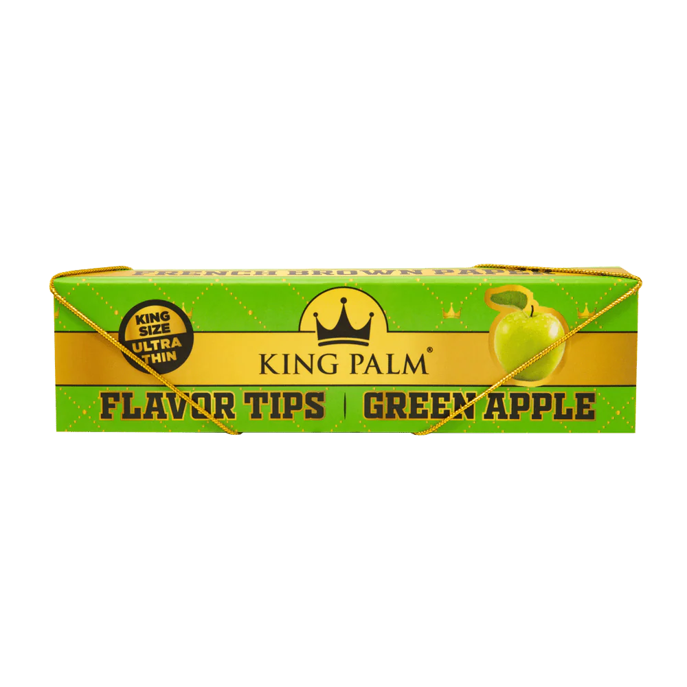 Flavor Booklets w/ Flavor Tips - King Size - Green Apple - Display Box - 24 Units Per Display - Image 4