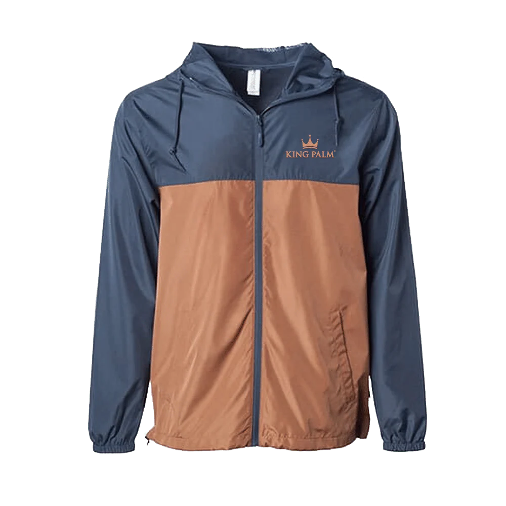 Futuristic King Palm Windbreaker - Full Zipper - Image 4