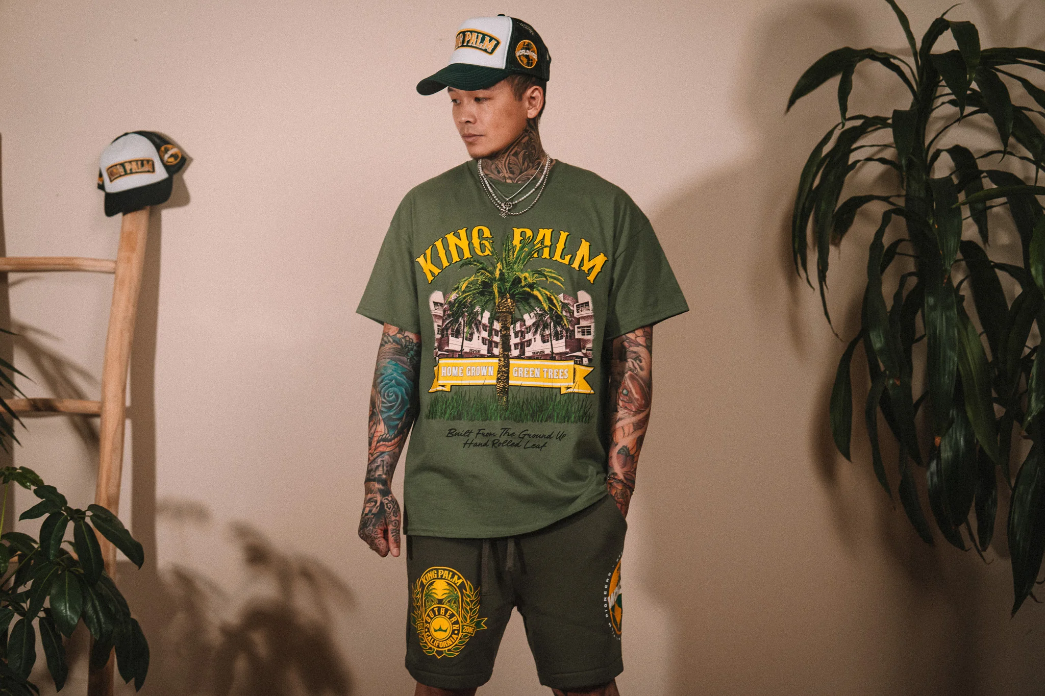 Home Grown Green Trees Tee - Image 8