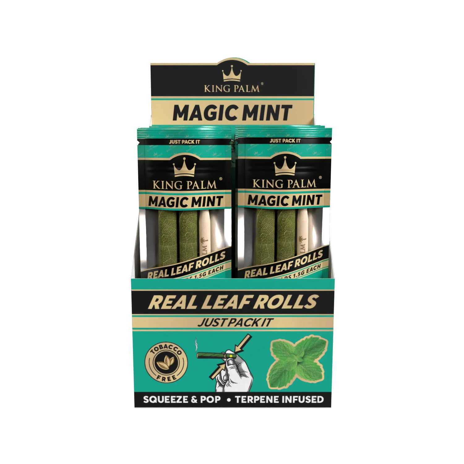 2 Slim Rolls - Magic Mint - Display Box - 20 Units Per Display - Image 8