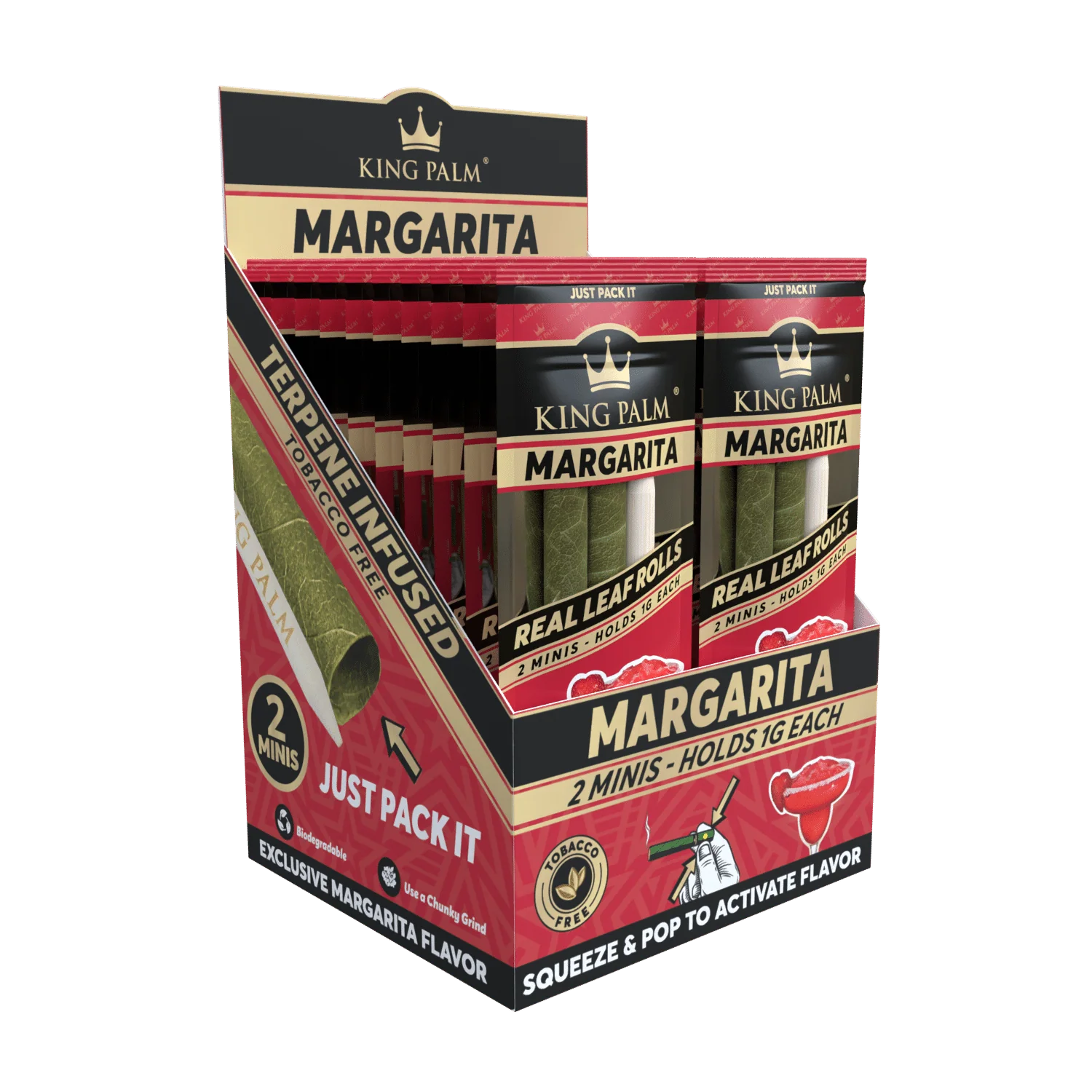 2 Mini Rolls - Margarita - Display Box - 20 Units Per Display - Image 3