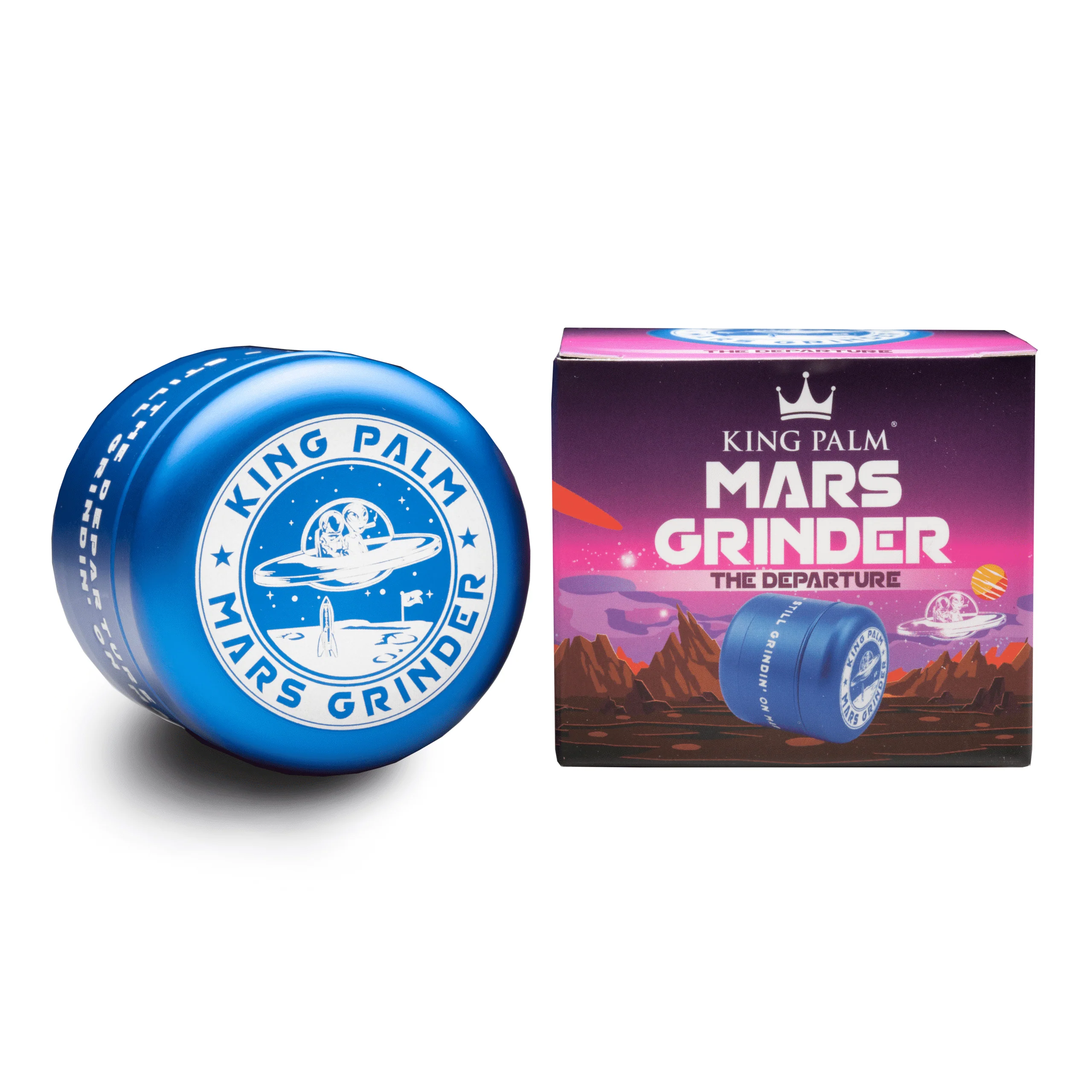 Mars Grinder With Kief Catcher - 6 Color Collection - Image 20