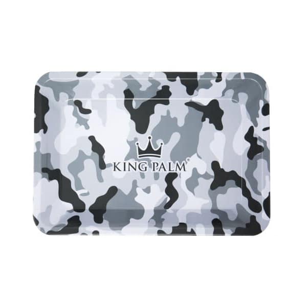 Metal Rolling Tray - Snow Camo - Small (7 x 5.5in) - Image 2