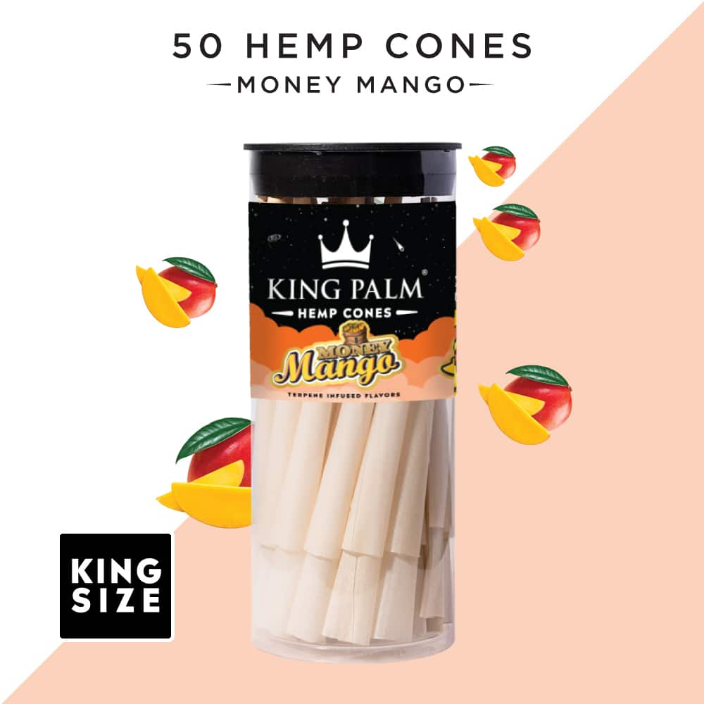 Money Mango | 25 &amp; 50 Pack | King Size Hemp Cones - Image 3