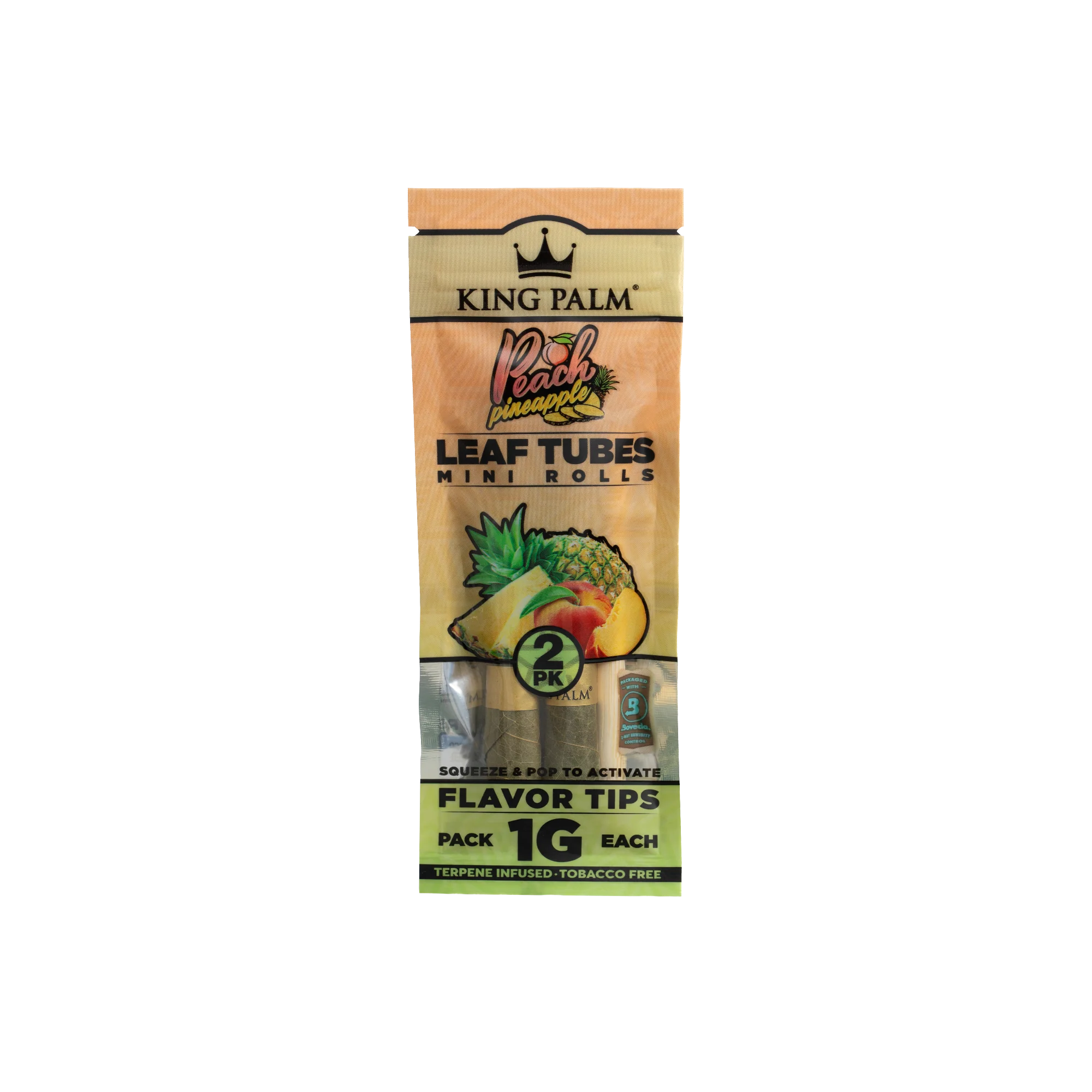 2 Mini Rolls - Peach Pineapple