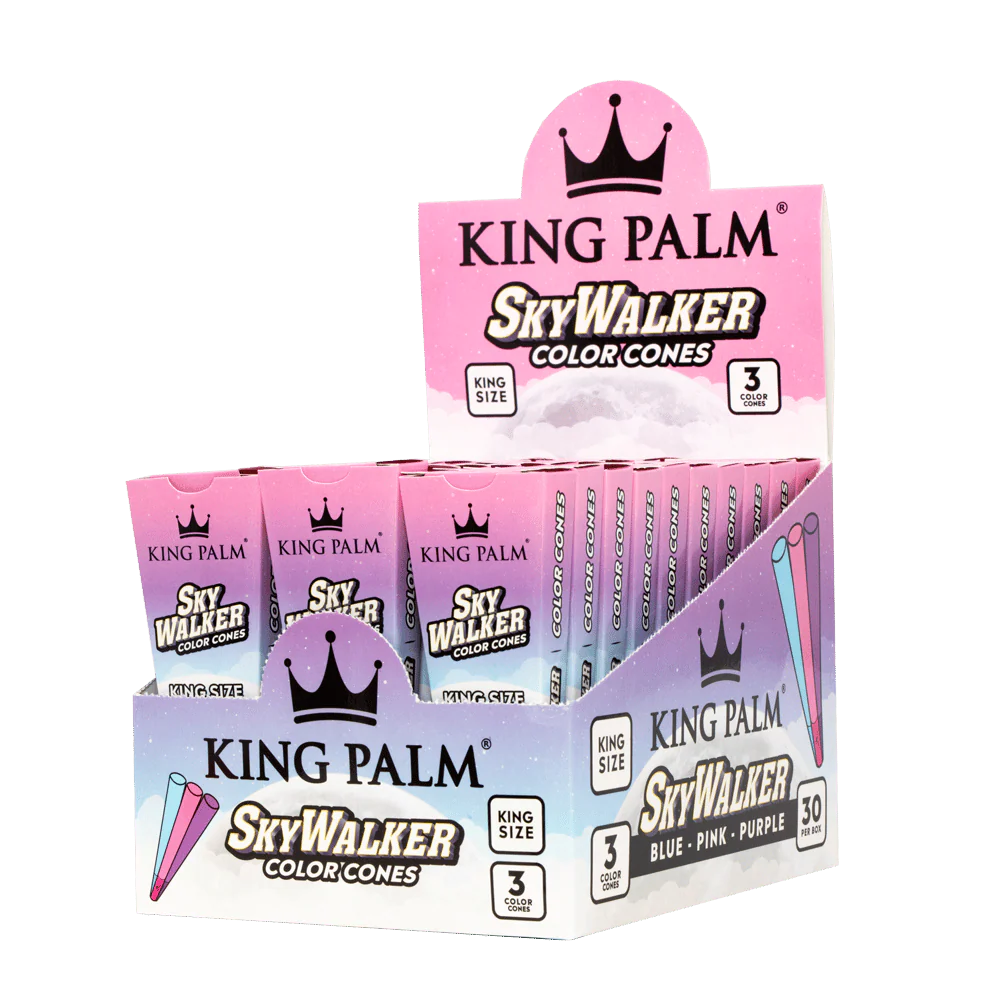 3 Color Cones (SkyWalker) - King Size - Display Box - 30 Units Per Display - Image 2