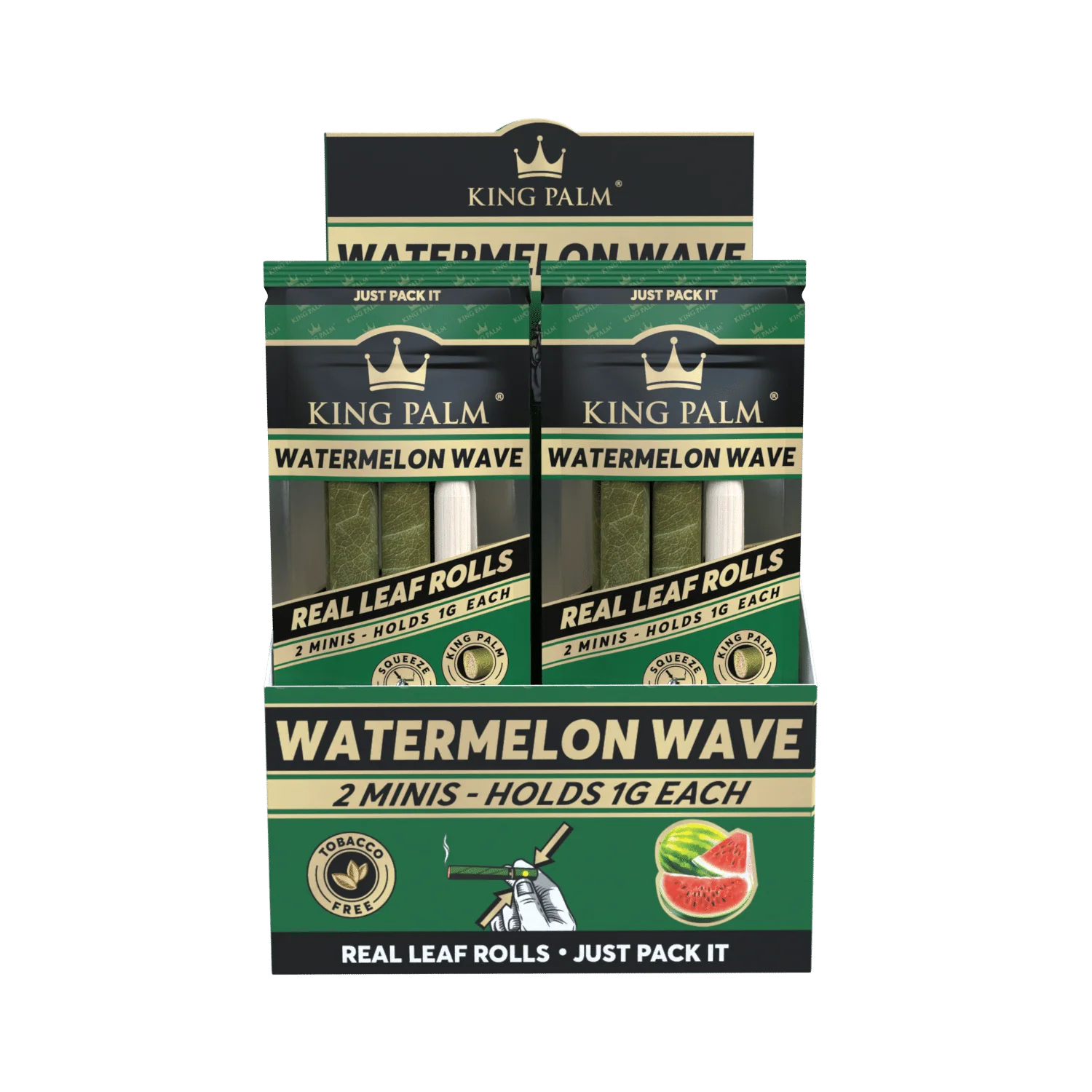 2 Mini Rolls - Watermelon Wave - Display Box - 20 Units Per Display - Image 3